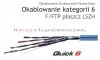 FIBRAIN DATA Quick kat.6 F/FTP 450Mhz, drut LSZH niebieski